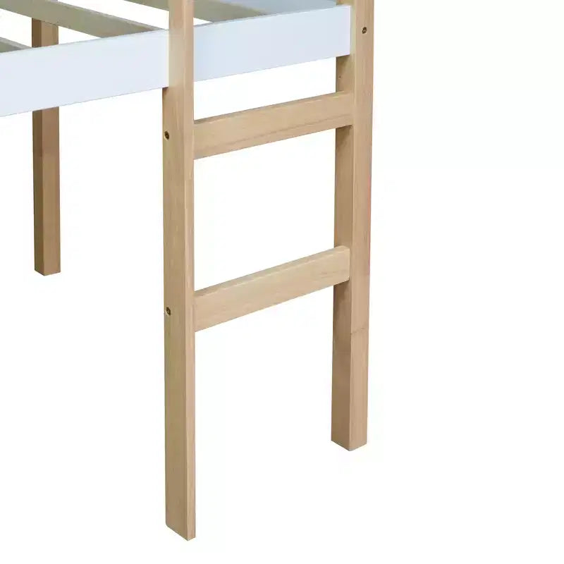Lit mezzanine jumeau multicolore avec échelle de sécurité, simple