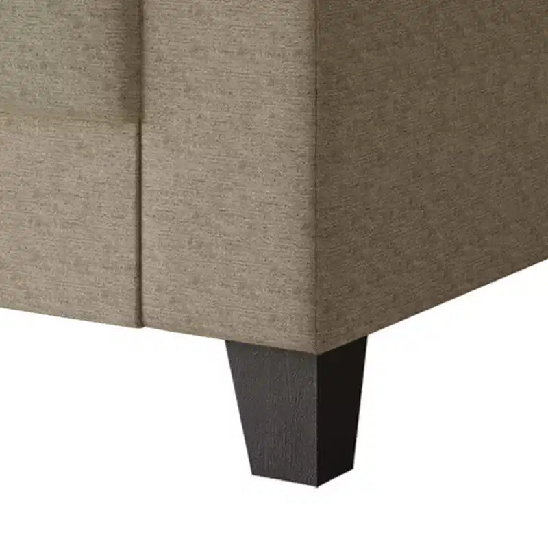 Canapé deux places en lin beige / bleu / beige foncé / gris / bleu clair