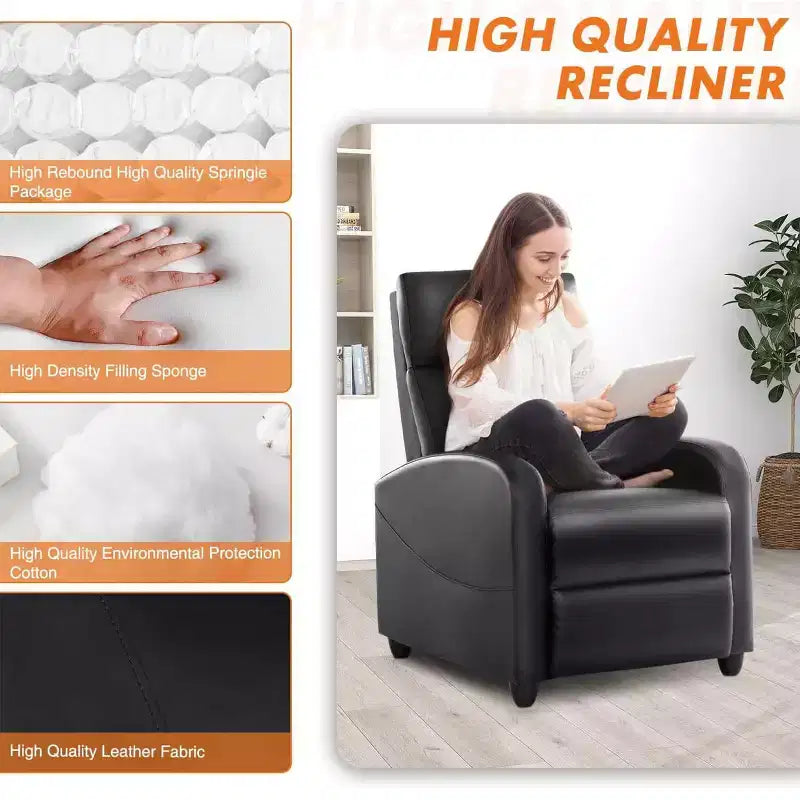 Fauteuil pivotant de couleur beige/noir/marron/gris avec coussin lombaire, une place