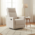 MAYEERTY Accent Chair - 360 Swivel Chenille Armchair with Lumbar Pillow